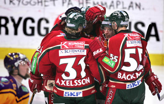 Jubel i Frölunda