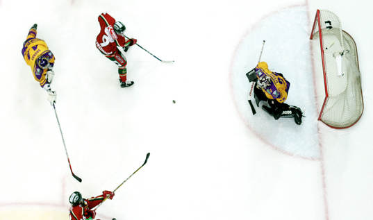 Samuel Påhlsson, Frölunda stänker in 2-0 målet