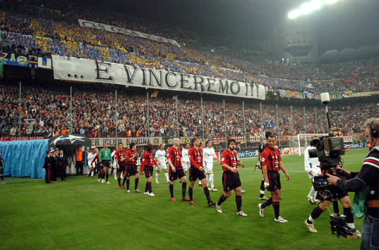 Fotboll, Champions League, Milan - Inter