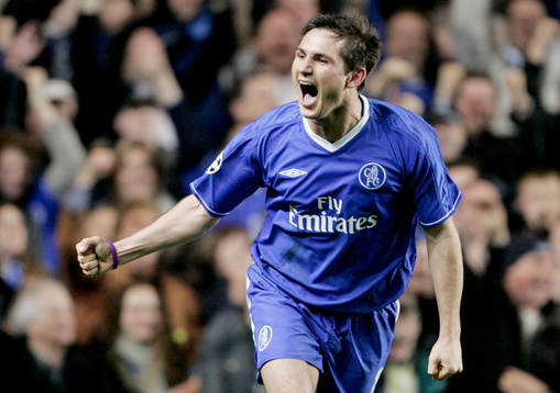 Frank Lampard, Chelsea, jubel