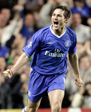 Frank Lampard, Chelsea,  jubel