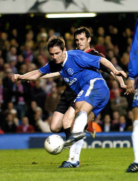 Frank Lampard, Chelsea, gör mål