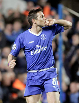 Frank Lampard, Chelsea,  jubel
