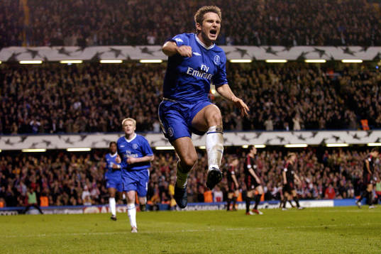 Frank Lampard, Chelsea,  jubel