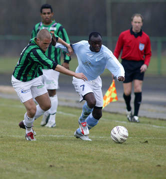 Joseph Elanga, Malmö och Patrik Elmander, Gais