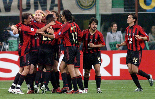 Jubel i Milan