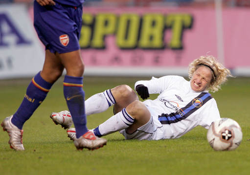 Fotboll, dam, UEFA womens cup, Djurgården/Älvsjö -