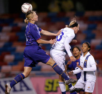 Fotboll, dam, UEFA womens cup, Djurgården/Älvsjö -