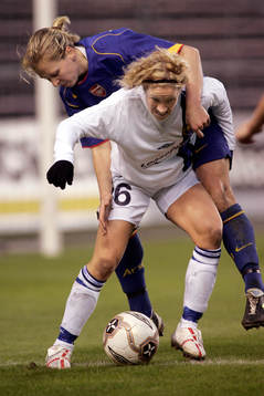 Fotboll, dam, UEFA womens cup, Djurgården/Älvsjö -