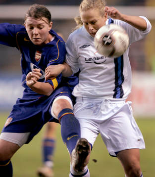 Fotboll, dam, UEFA womens cup, Djurgården/Älvsjö -