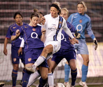 Fotboll, dam, UEFA womens cup, Djurgården/Älvsjö -