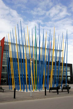 Ishockey, Cloetta center, Linköping, exeriör. Arena,