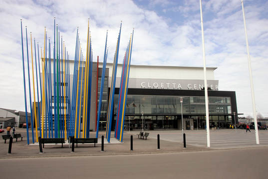 Ishockey, Cloetta center, Linköping, exeriör. Arena,