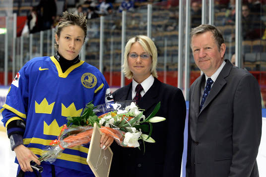 Maria Rooth, Sverige utses till årets spelare av