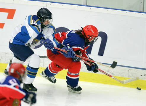 Tatyana Shtelmaister, Kazakstan och Galina Skiba, Ryssland