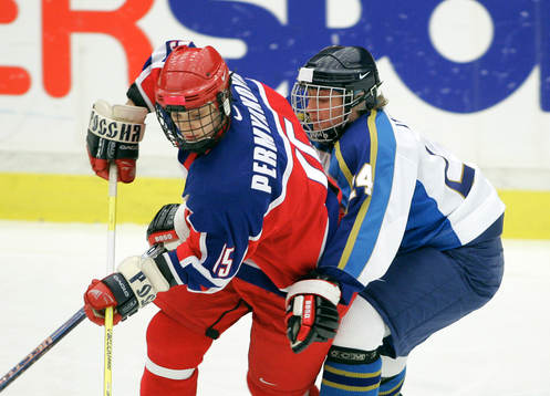 Olga Permyakova, Ryssland och Maria Atarskaya, Kazakstan