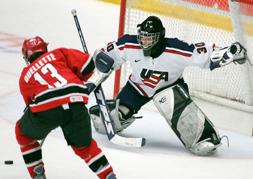 Chanda Gunn, målvakt, USA matchvinnare
