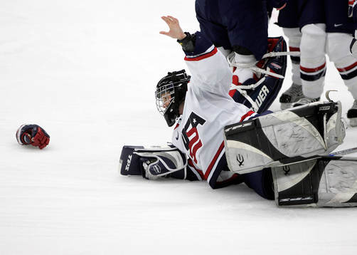 Chanda Gunn, målvakt, USA matchvinnare, jubel