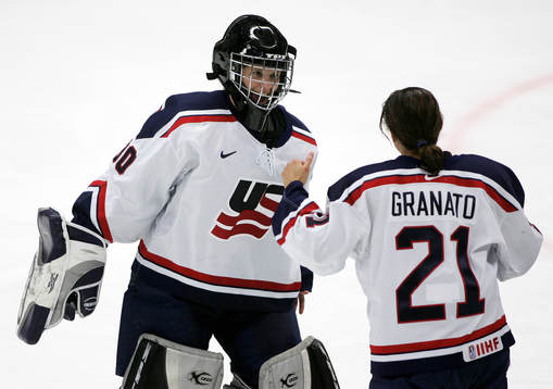 Chanda Gunn, målvakt, USA matchvinnare, jubel