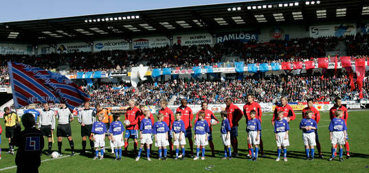 Fotboll, allsvenskan, Helsingborg - Halmstad