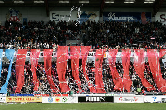 Tifo, läktare