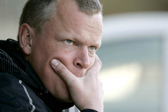Jan Andersson, tränare, Halmstad, var besviken