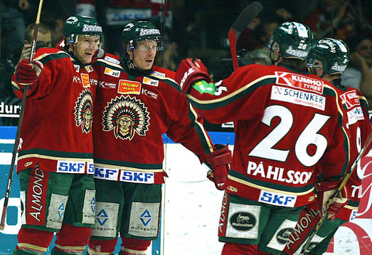 Jubel i Frölunda