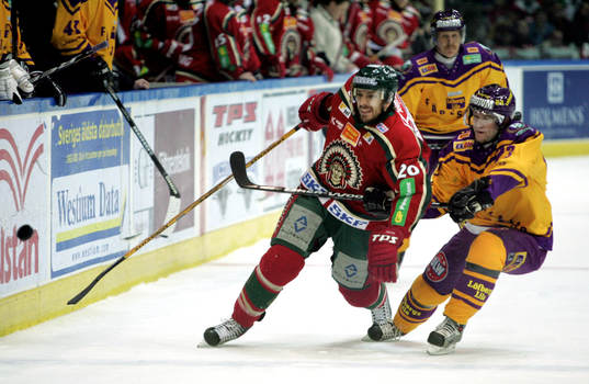 Joel Lundqvist, Frölunda och Mats Trygg, Färjestad