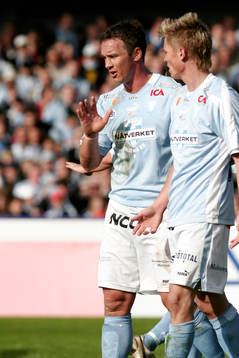 Patrik Andersson och Markus Rosenberg