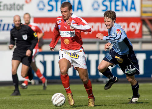 Fábio Augusto och Daniel Bernhardsson