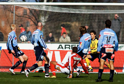 Fábio Augusto, Kalmar gör Kalmars första allsvenska mål