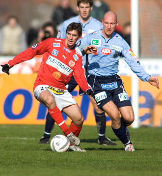 César Santin och Thomas Hedlund