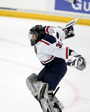 Chanda Gunn, målvakt, USA matchvinnare, jubel