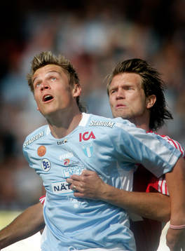 Markus Rosenberg, Malmö och Fredrik Risp, Göteborg
