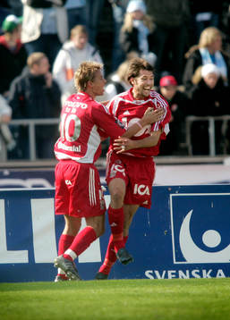 Stefan Selakovic och Niclas Alexandersson, Jubel