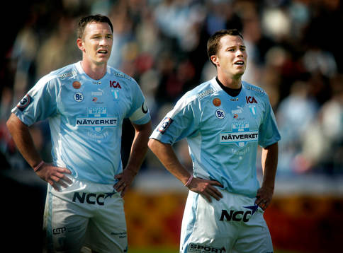 Patrik Andersson och Daniel Andersson, Malmö. Bröder i MFF