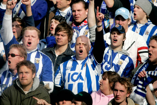 Göteborg  supporters jubel