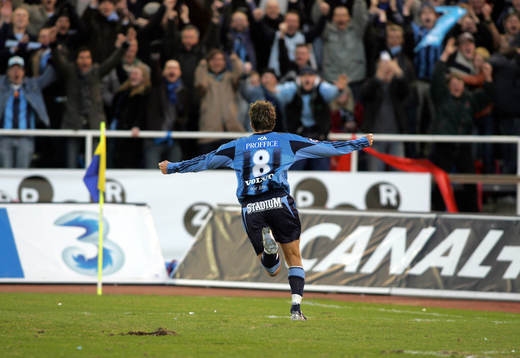 Tobias Hysén, Djurgården, jubel
