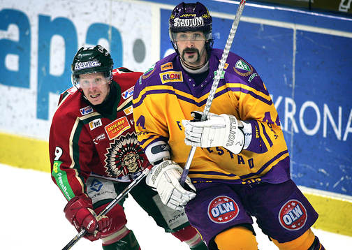 Daniel Alfredsson, Frölunda och Sheldon Souray, Färjestad
