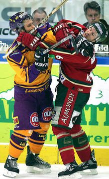 Marcel Jenni, Färjestad och Tom Koivisto, Frölunda