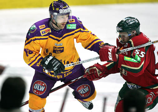 Peter Nordström, Färjestad och Christian Bäckman,