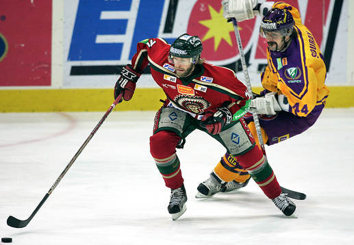 Tomi Kallio, Frölunda och Sheldon Souray, Färjestad