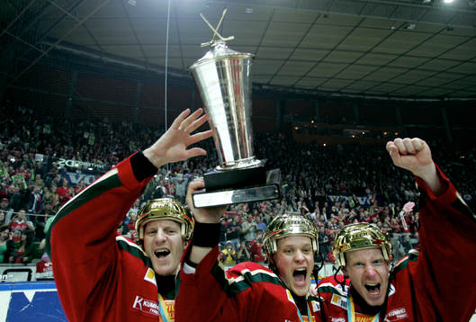 Frölunda svenska mästare! Per-Johan Axelsson, Samuel