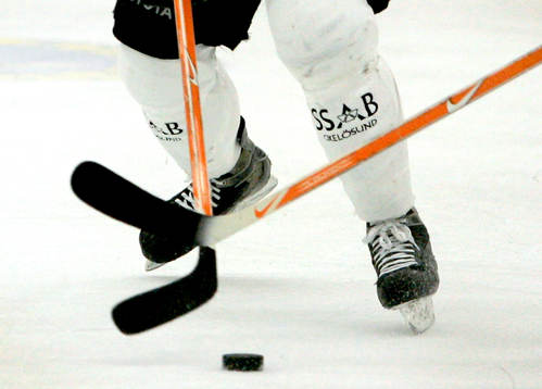 Ishockey, Klubba, puck, skridsko, is
