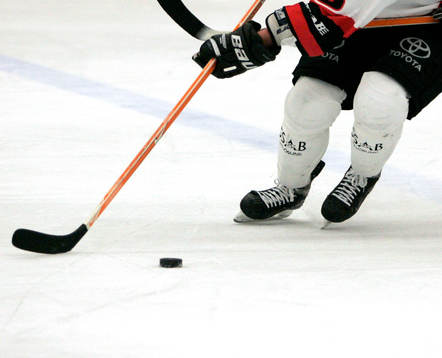 Ishockey, Klubba, puck, skridsko, is
