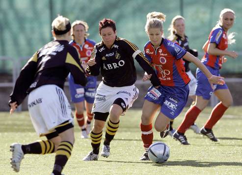 Fotboll, dam, Allsvenskan, AIK - KIF Örebro