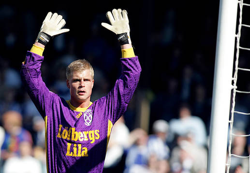 Erland Hellström, målvakt Assyriska