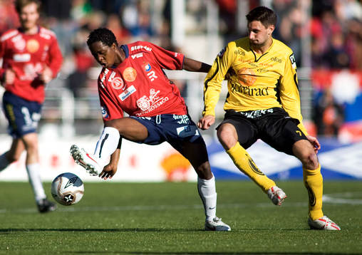 Fotboll, Allsvenskan, Elfsborg - Örgryte. Jari Ilola och