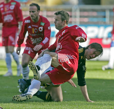 Niklas Sandberg, AIK och Jimmy Rajala, Degerfors