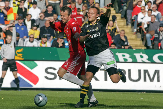 Jimmy Rajala, Degerfors och Nicklas Carlsson, AIK